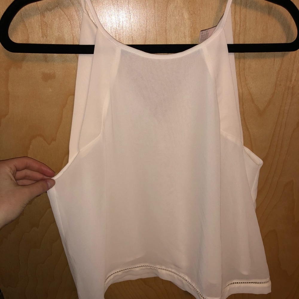White tank top